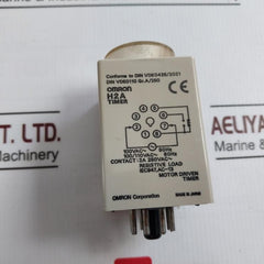 Omron H2A Miniature Motor Driven Timer 2A 250Vac Iec947, Ac-13 0-70 Sec