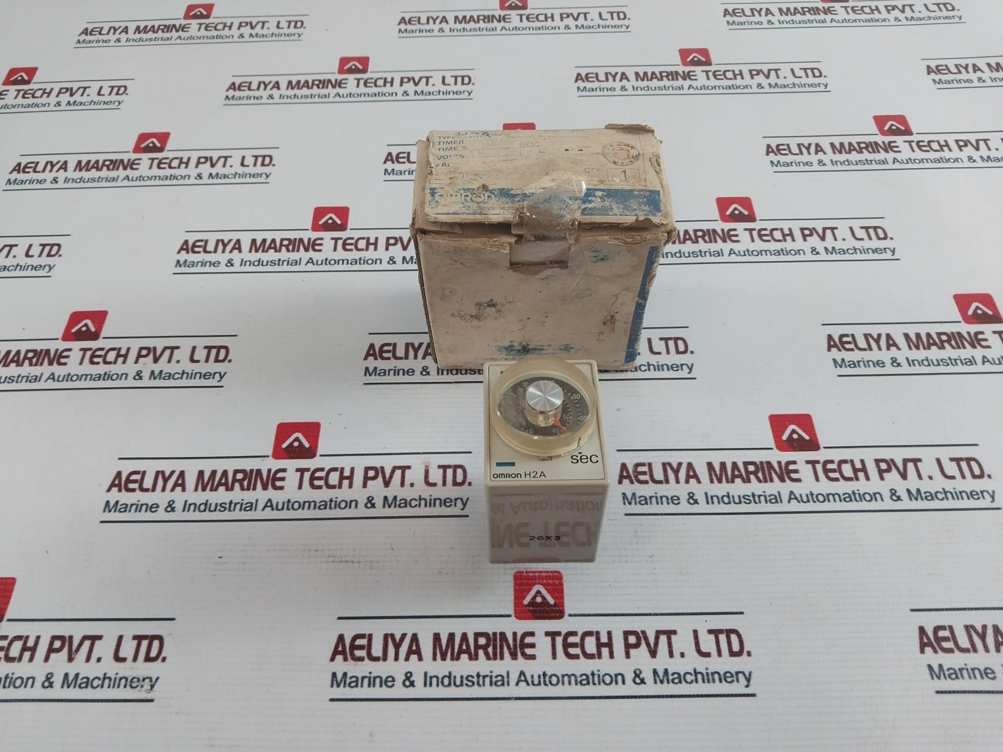 Omron H2A Motor Driven Timer 100Vac 50/60Hz 0-70 Sec 50Hz