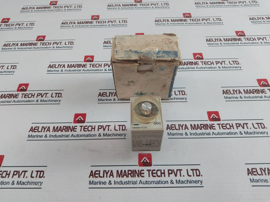 Omron H2A Motor Driven Timer 100Vac 50/60Hz 0-70 Sec 50Hz