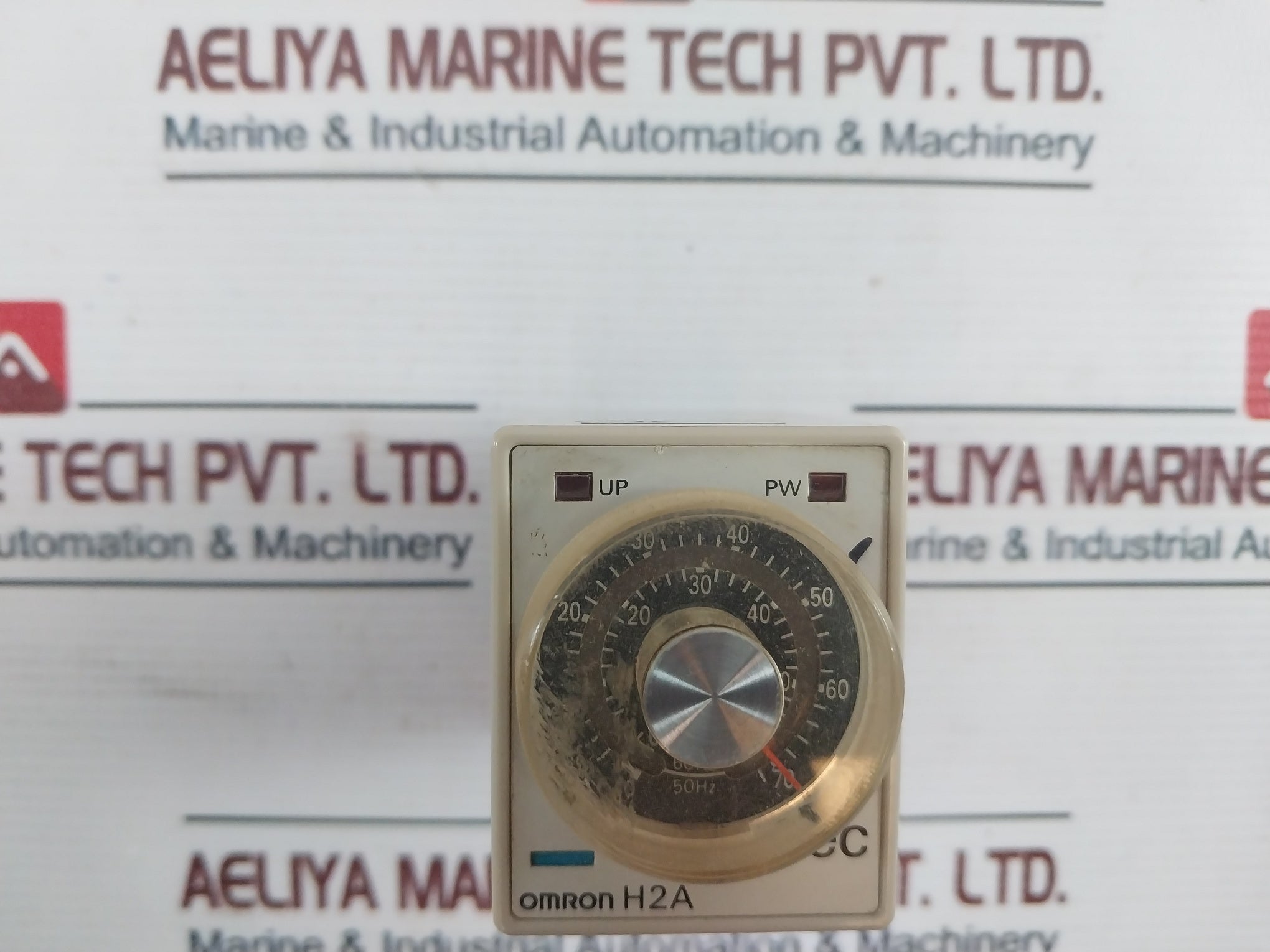 Omron H2A Motor Driven Timer 100Vac 50/60Hz 0-70 Sec 50Hz