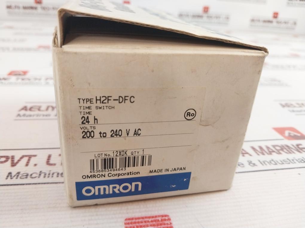OMRON  H2FｰD Omron H2F-dfc Motor Time Switch H2F-d/-df – Aeliya Marine Tech