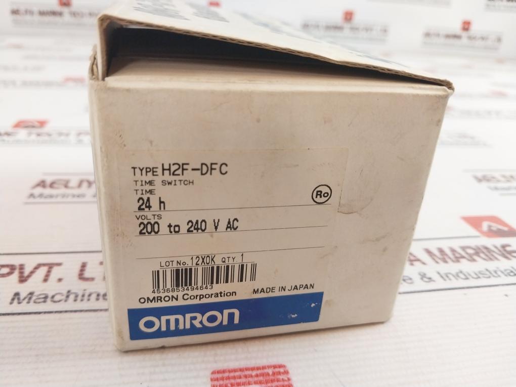 Omron H2F-dfc Motor Time Switch H2F-d/-df