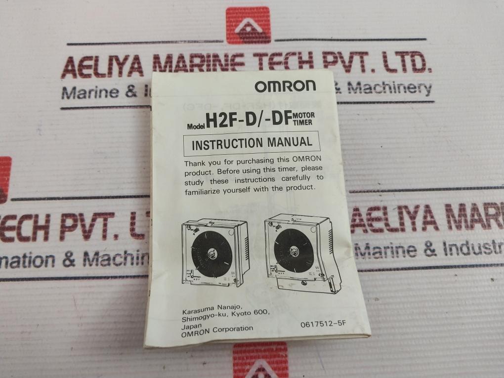 Omron H2F-dfc Motor Time Switch H2F-d/-df