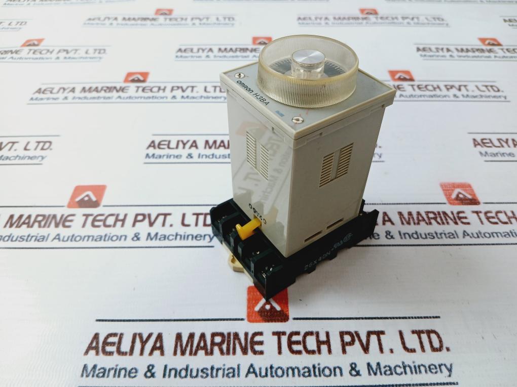 OMRON H3BA-8H Timer Module With Base 5A 250VAC