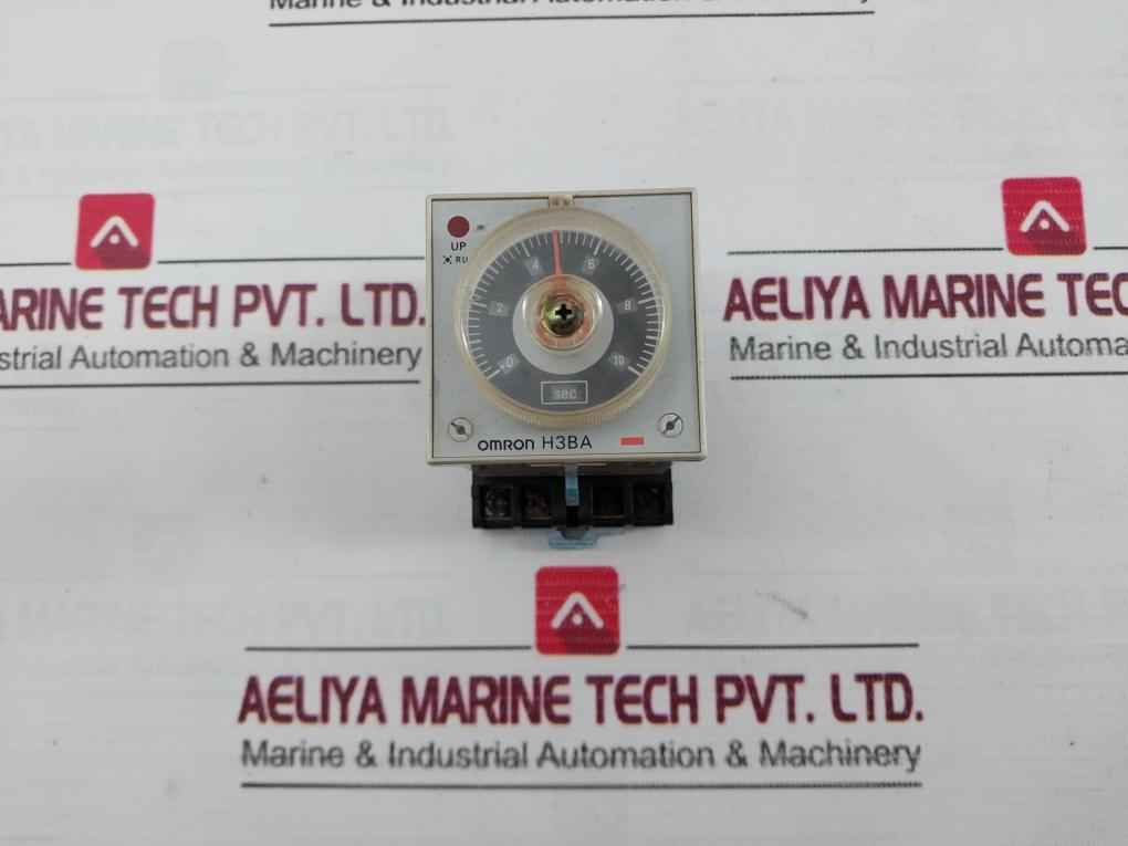 Omron H3Ba-8 Menics Timer Module With Base 0-10 Sec
