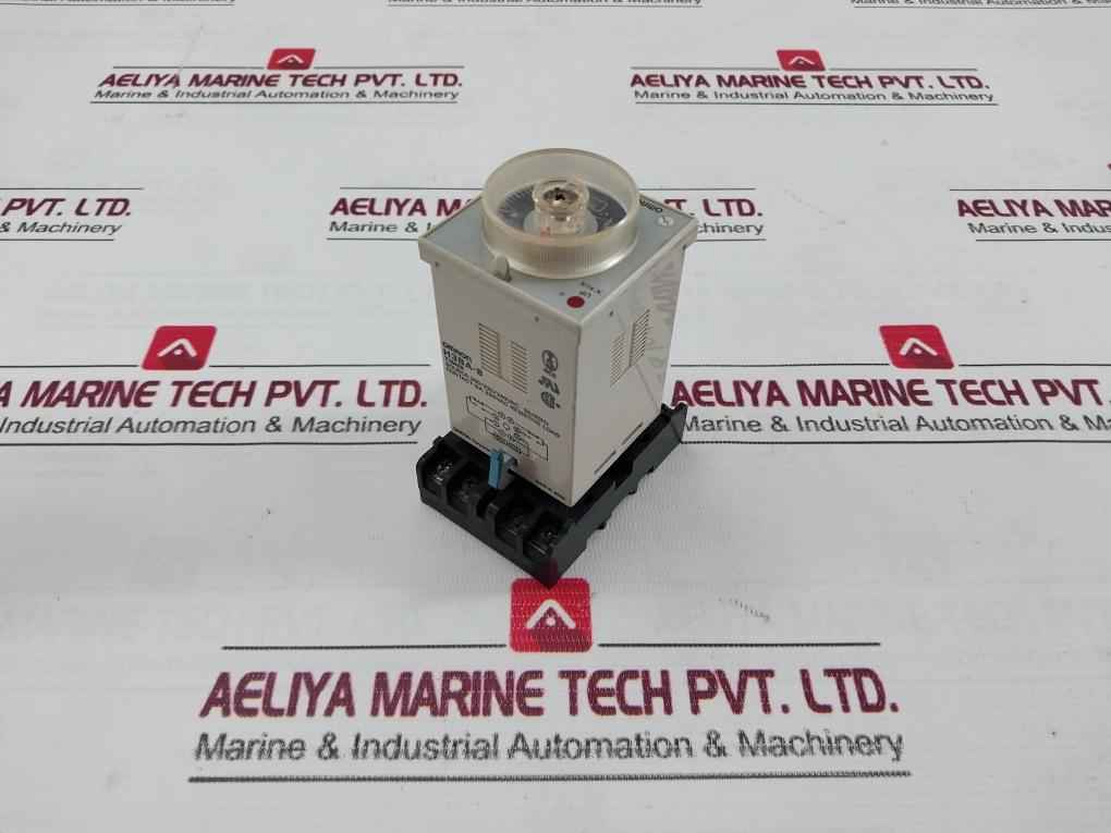 Omron H3Ba-8 Menics Timer Module With Base 0-10 Sec