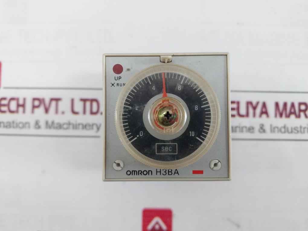 Omron H3Ba-8 Menics Timer Module With Base 0-10 Sec