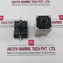 Omron H3Ba-8 Menics Timer Module With Base 0-10 Sec