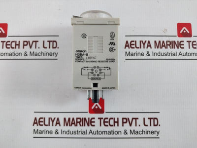Omron H3Ba-8 Solid-state Timer 110Vac 50/60 Hz Resistive Load