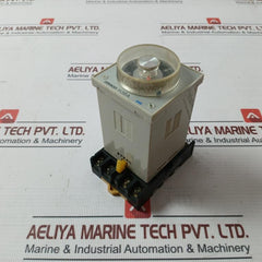 Omron H3Ba-8 Solid-state Timer Module With Base P2Cf-08 100/110/120Vac 50/60Hz
