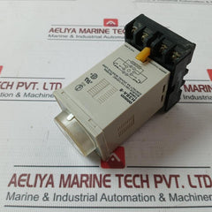 Omron H3Ba-8 Solid-state Timer Module With Base P2Cf-08 100/110/120Vac 50/60Hz