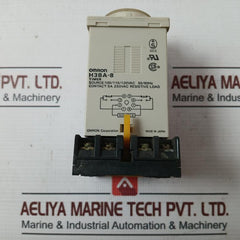 Omron H3Ba-8 Solid-state Timer Module With Base P2Cf-08 100/110/120Vac 50/60Hz
