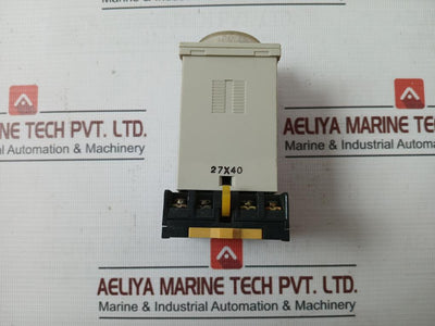 Omron H3Ba-8 Solid-state Timer Module With Base P2Cf-08 100/110/120Vac 50/60Hz