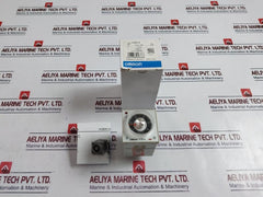 OMRON H3BA-8 Solid State Timer 110VAC 50/60Hz 0-10 Sec