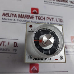 OMRON H3BA-8 Solid State Timer 110VAC 50/60Hz 0-10 Sec