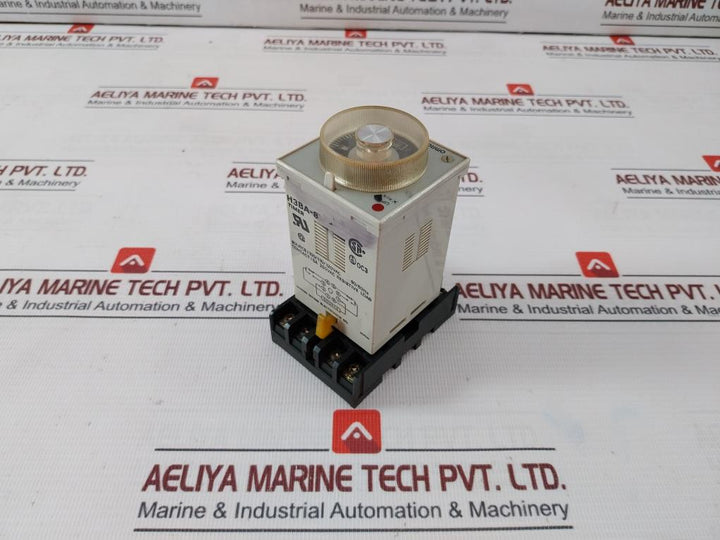 Omron H3Ba-8 Timer Delay Relay With Base 100/110/120Vac 50/60Hz