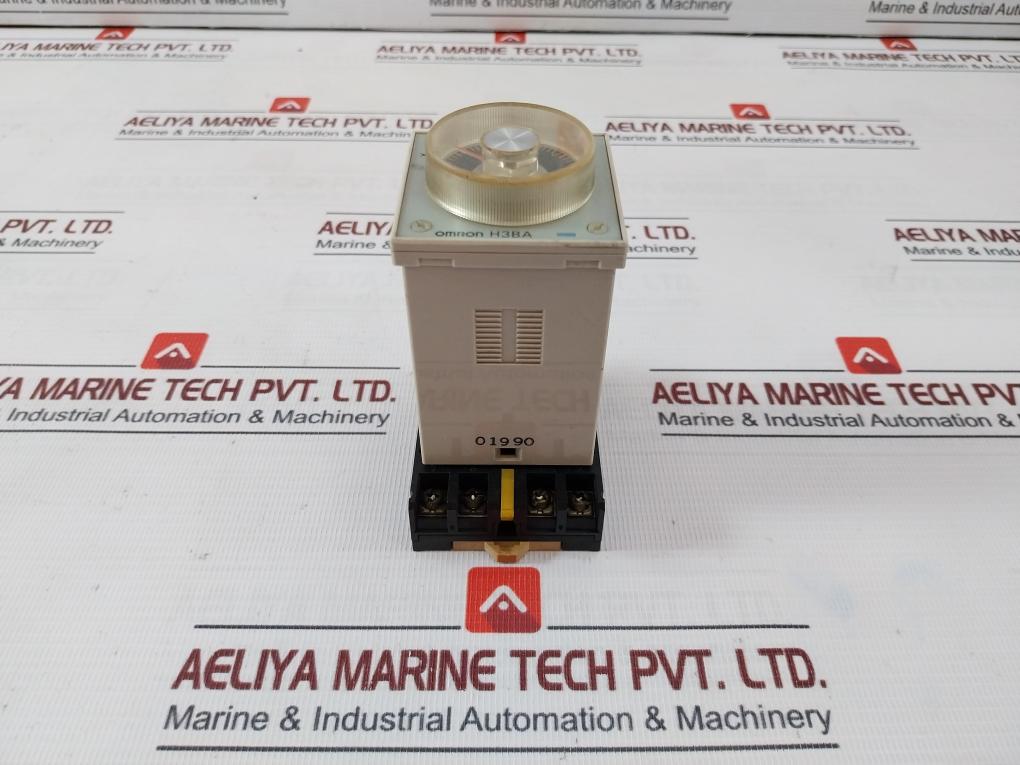 Omron H3Ba-8 Timer Delay Relay With Base 100/110/120Vac 50/60Hz