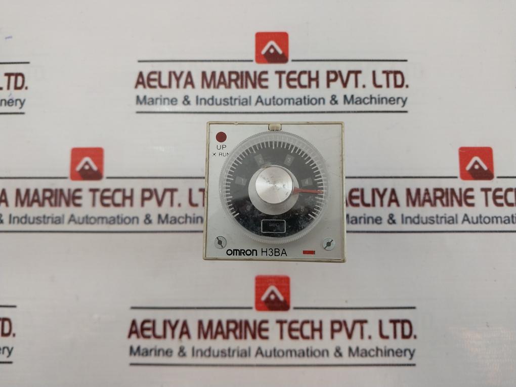 OMRON H3BA-8 Timer Relay 24 To 240VAC DC 50/60Hz 0-5 Sec