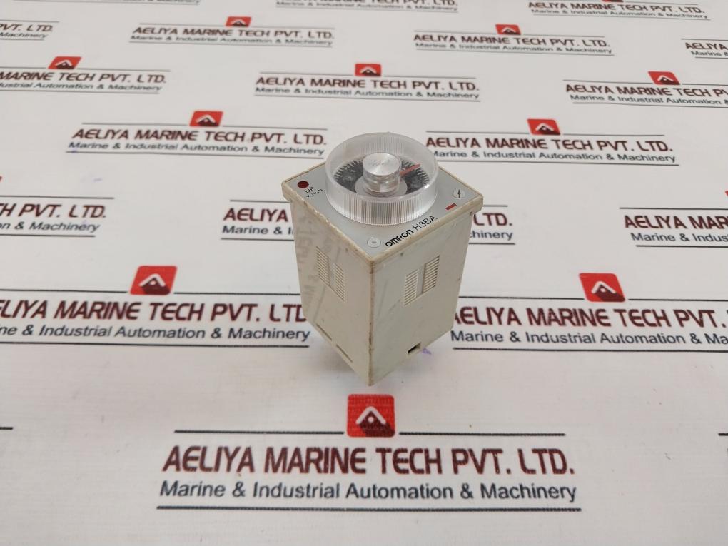 OMRON H3BA-8 Timer Relay 24 To 240VAC DC 50/60Hz 0-5 Sec