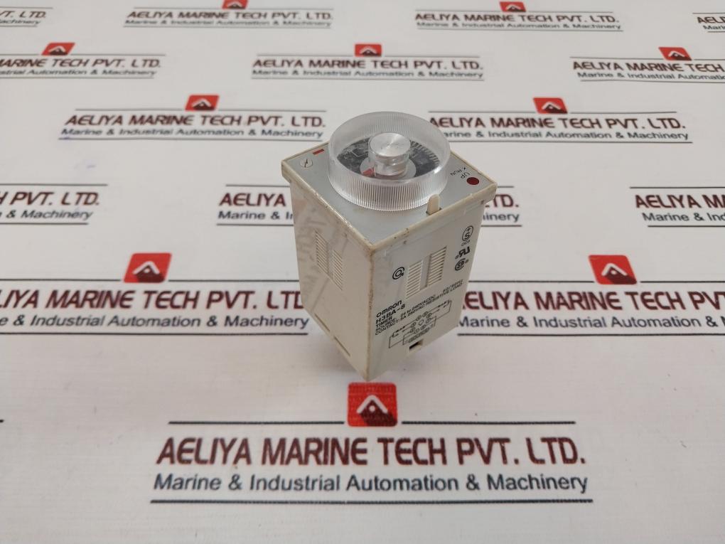 OMRON H3BA-8 Timer Relay 24 To 240VAC DC 50/60Hz 0-5 Sec