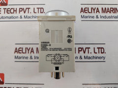Omron H3Ba-8 Timer Relay 24 To 240Vac Dc 50/60Hz 0-5 Sec