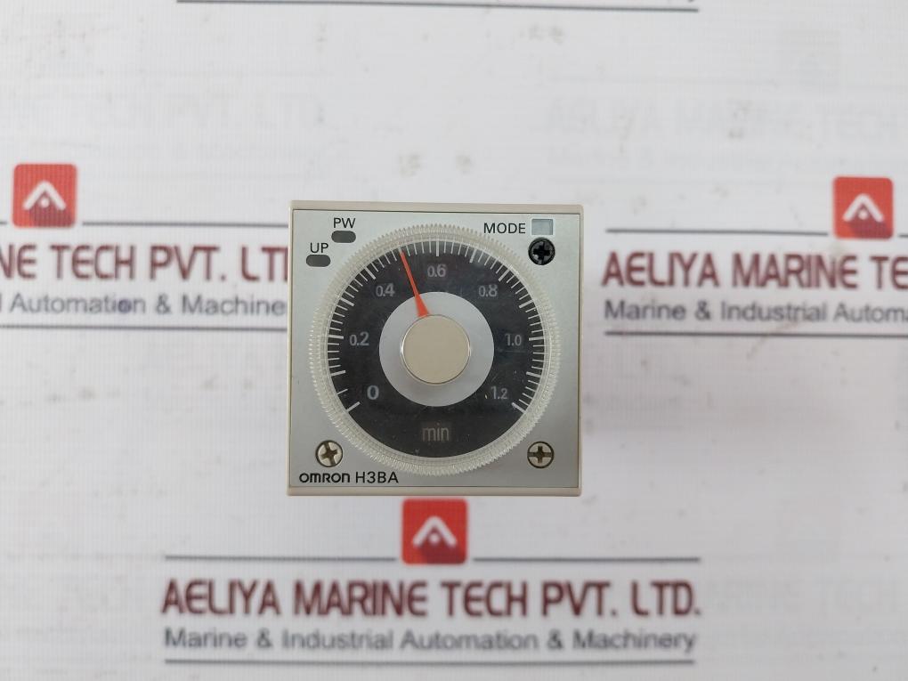 Omron H3Ba-n8H Analog Timer 110 Vac 50/60 Hz