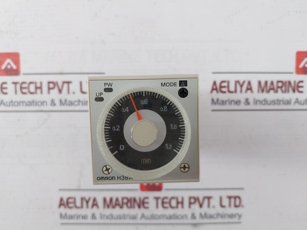 Omron H3Ba-n8H Analog Timer 110 Vac 50/60 Hz