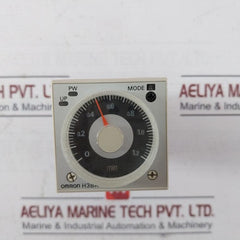 Omron H3Ba-n8H Analog Timer 110 Vac 50/60 Hz