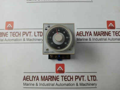 Omron H3Ba-n8H Timer 0-12Sec 110Vac 50/60Hz 5A