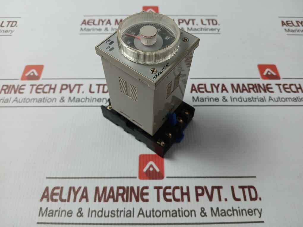 Omron H3Ba-n8H Timer 0-12Sec 110Vac 50/60Hz 5A