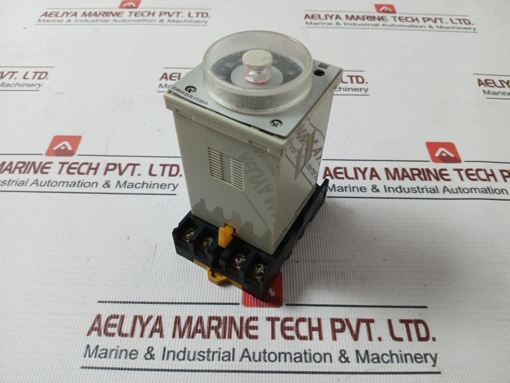 Omron H3Ba-n8 Solid-state Timer Module With Base 110Vac 50/60Hz P2Cf-08