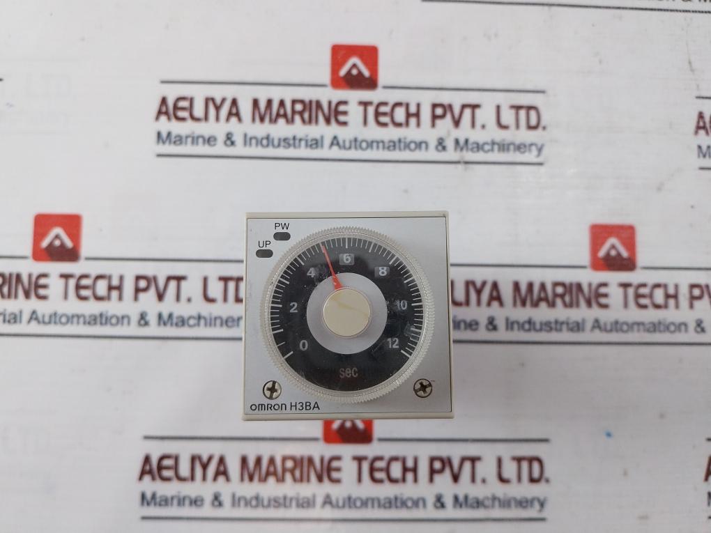 Omron H3Ba-n8 Timer Module 0-12 Sec 24 Vdc 5A 250Vac