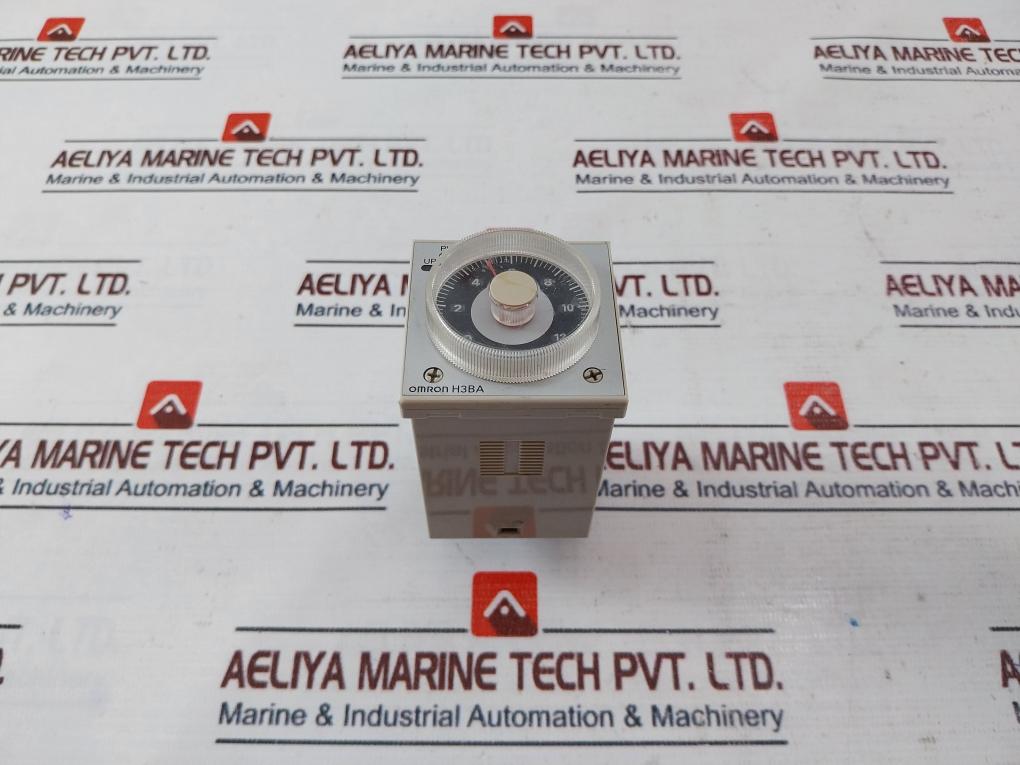 Omron H3Ba-n8 Timer Module 0-12 Sec 24 Vdc 5A 250Vac