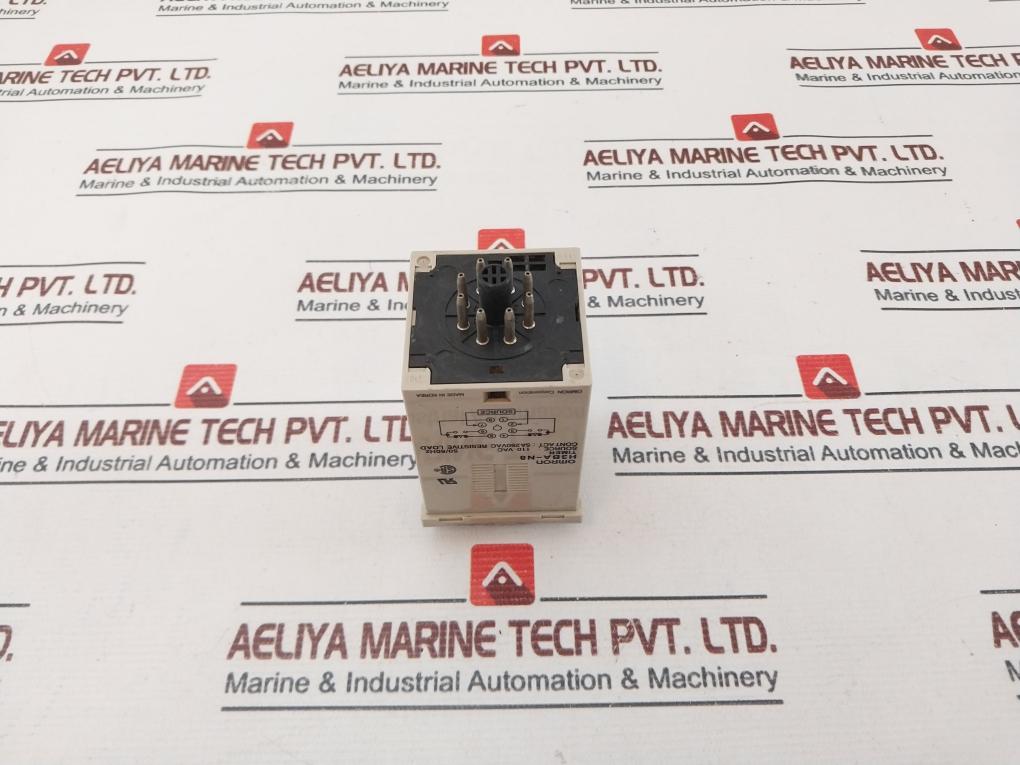 Omron H3Ba-n8 Solid State Timer 0–3 Sec 110 Vac 50/60Hz