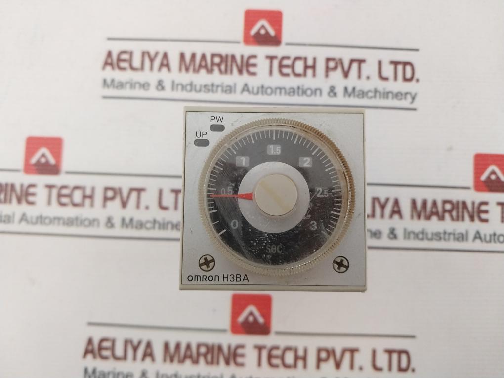Omron H3Ba-n8 Solid State Timer 0–3 Sec 110 Vac 50/60Hz