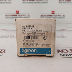 Omron H3Ba-n Solid-state Timer 0-1.2 Min 110Vac