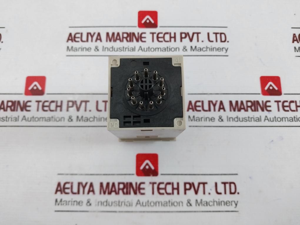 Omron H3Ba-n Solid-state Timer 0-12 Sec 110Vac 50/60Hz