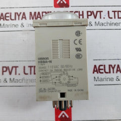 Omron H3Ba-n Solid-state Timer 0-12 Sec 110Vac 50/60Hz