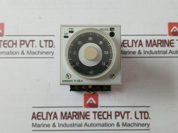 Omron H3Ba-n Solid-state Timer Module With Base 24V Dc P2Cf-11 0-12 Min