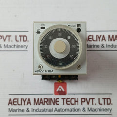 Omron H3Ba-n Solid-state Timer Module With Base 24V Dc P2Cf-11 0-12 Min