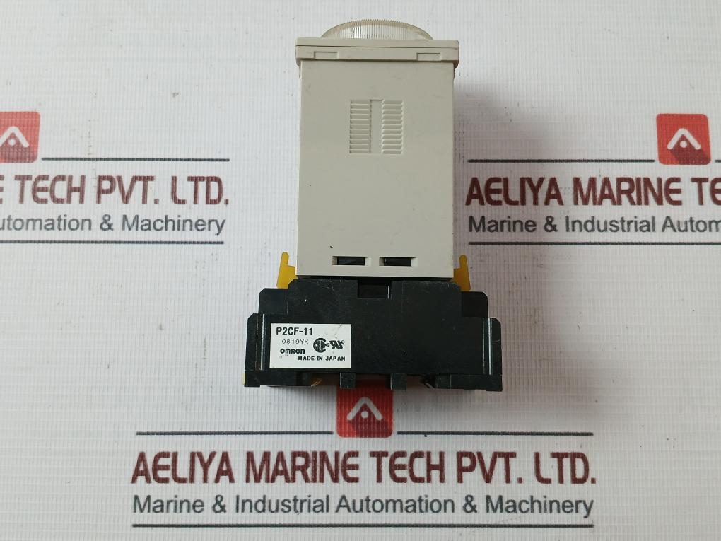 Omron H3Ba-n Solid-state Timer Module With Base 24V Dc P2Cf-11 0-12 Min