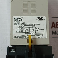 Omron H3Ba-n Solid-state Timer Module With Base 24V Dc P2Cf-11 0-12 Min