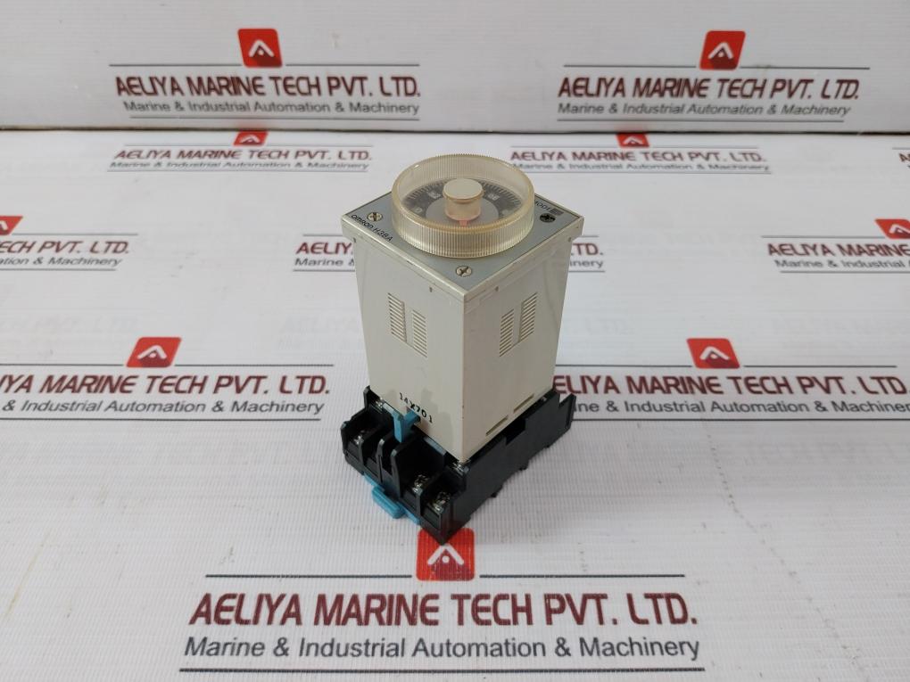 Omron H3Ba-n Solid-state Timer With Base Ps-11 0-1.2 Min, 24Vdc 5A 250Vac 10A