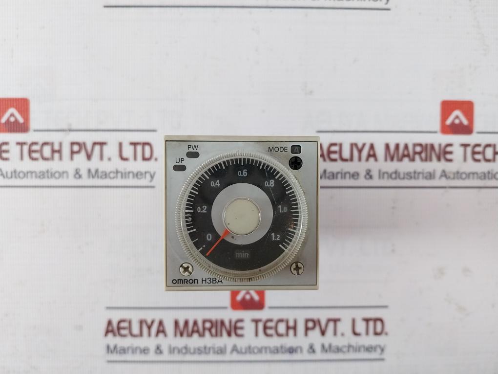 Omron H3Ba-n Solid State Timer 0-1.2 Min Mode.A 24 Vdc