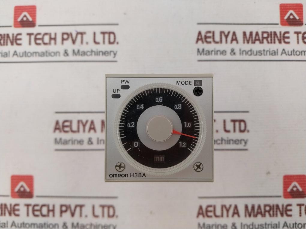 Omron H3Ba-n Timer 0-1.2 Min 5A 220Vac 50/60Hz