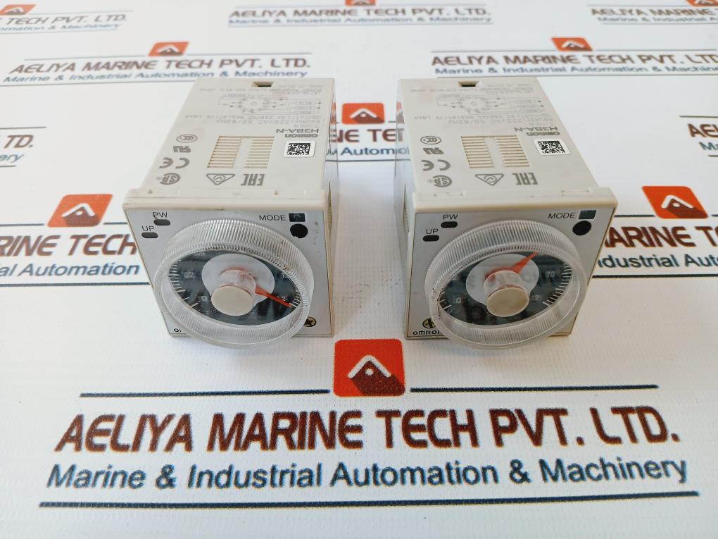 Omron H3Ba-n Timer 220Vac 50/60Hz 0-12 Sec