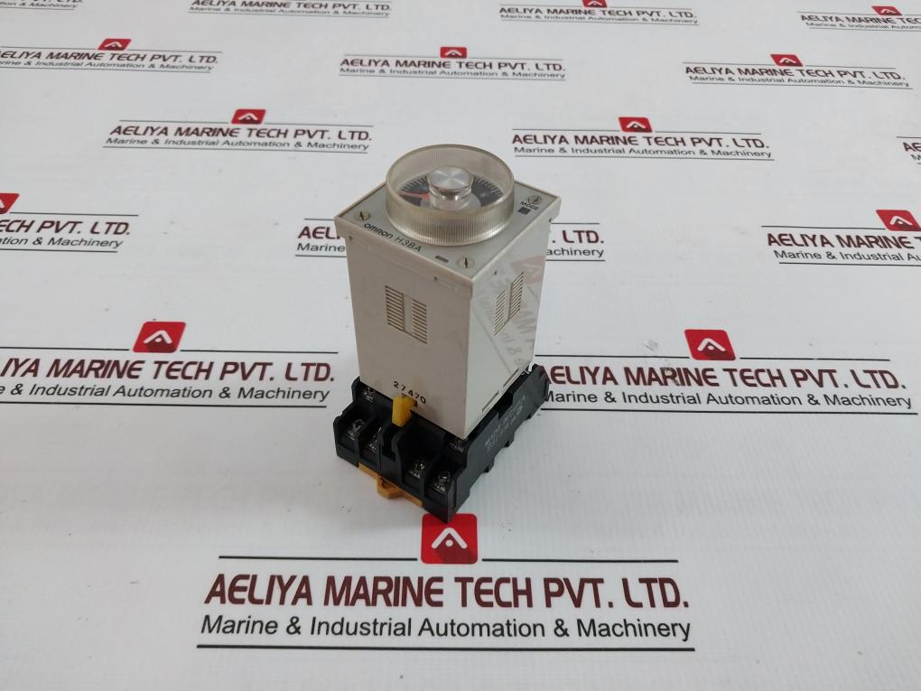 Omron H3Ba Solid-state Timer Module With Base Mode D 24V Ac 50/60Hz
