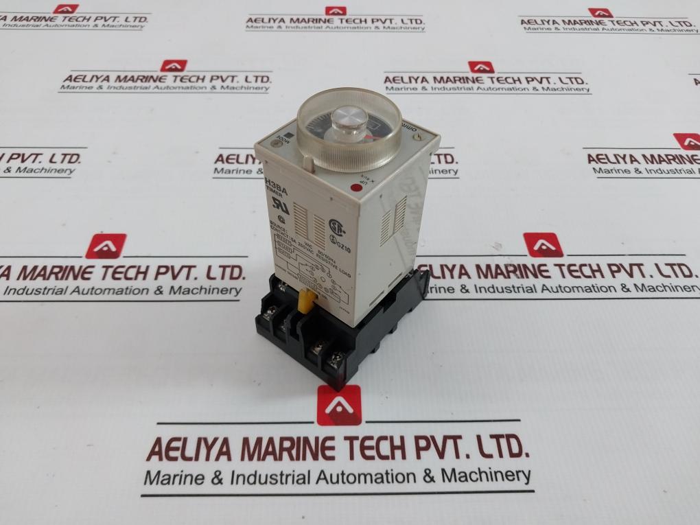 Omron H3Ba Solid-state Timer Module With Base Mode D 24V Ac 50/60Hz