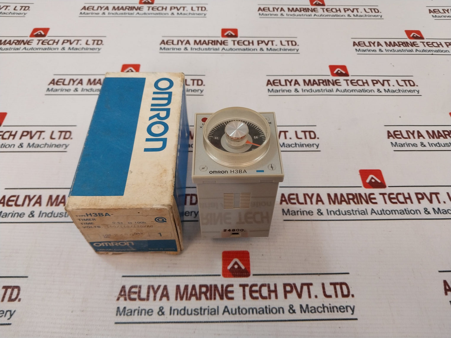 Omron H3Ba Timer 100/110/120Vac 50/60Hz