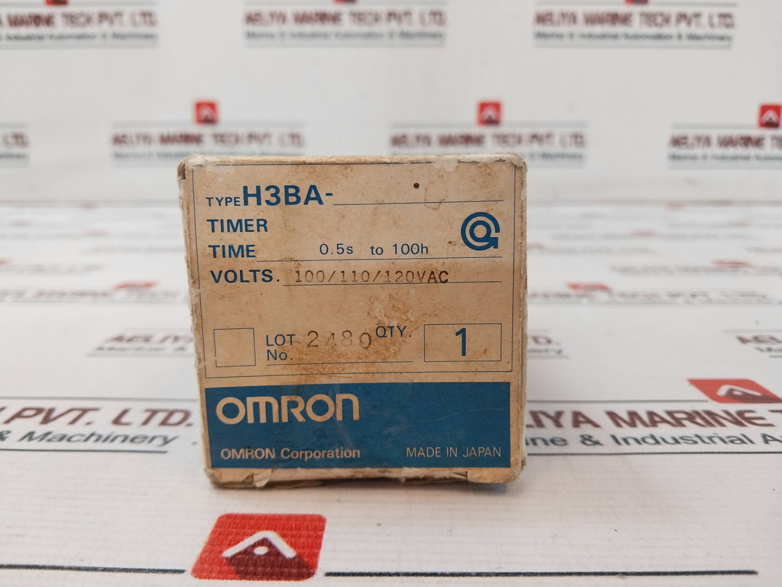 Omron H3Ba Timer 100/110/120Vac 50/60Hz